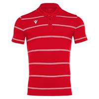 Flamenco Polo RED/WHT XXS Poloskjorte til herre