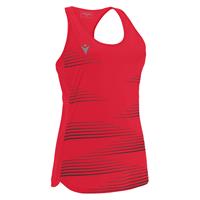 Dolly Singlet RED/BLK XL Løpesinglet for dame