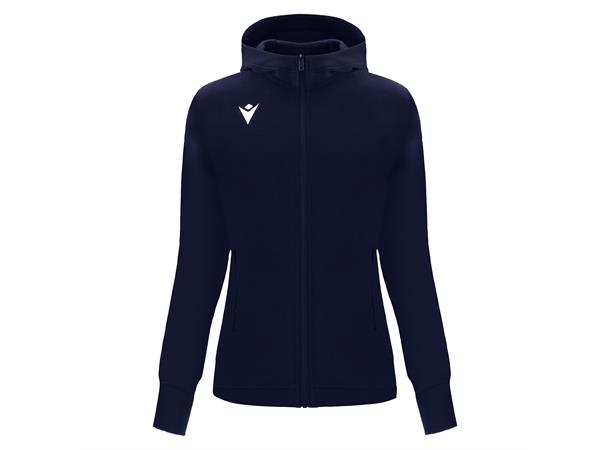 Drum Hooded Womens Jacket NAV S Fritidsjakke i børstet fleece til dame 