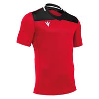Jasper Rugby shirt RED/BLK S Teknisk spillerdrakt for kontaktsport