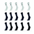 Macron Fixed Sokker 5 pk BLK M Sportssokker i bomullsmiks - Unisex