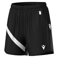 BANSHEE ECO shorts W BLK/WHT L Teknisk kamp og treningsshorts - Dame