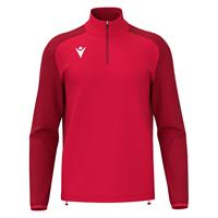 Isen Training 1/4 Zip Top RED S Teknisk treningsgenser - Unisex