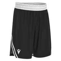 Kansas Basket Eco Shorts BLK/WHT 5XL Teknisk basketshorts - Unisex