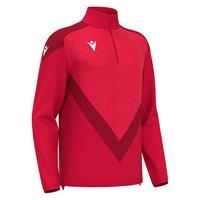 Anduin Training 1/4 Zip Top RED XS Teknisk treningsgenser - Unisex