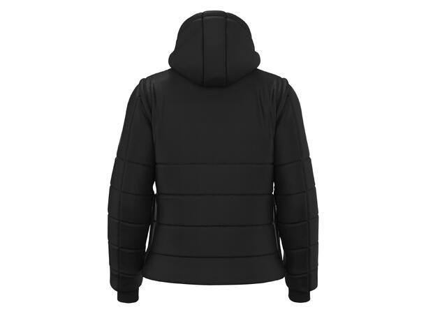 Duality Hooded Bomber Jacket BLK 3XS Jakke med avtagbare ermer - Unisex 